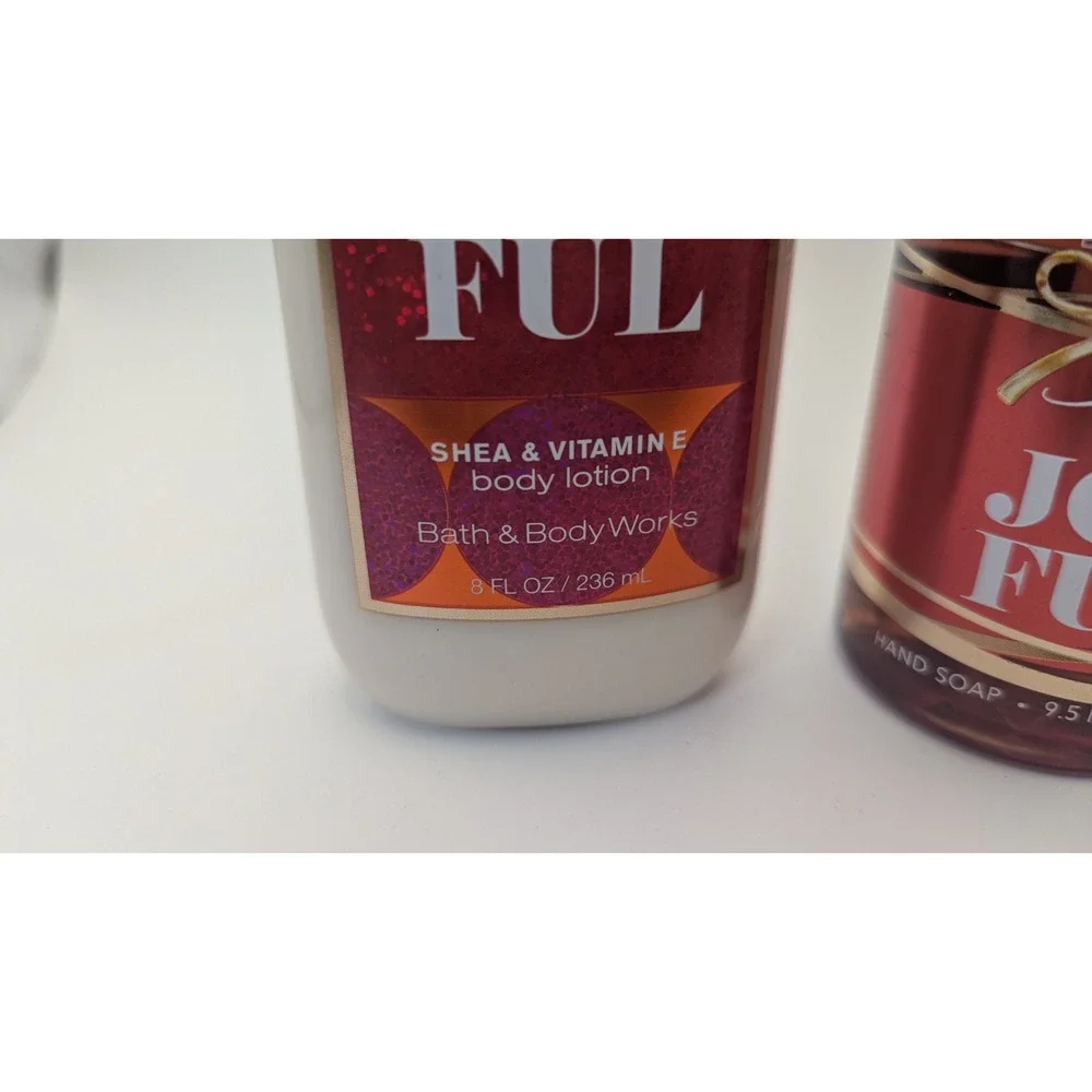 Bath & Body Works Be Joyful Body Lotion and Hand Soap Set Clementine Mango 2pc